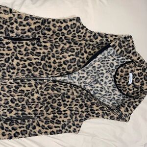 Calvin Klein cheat wool vest used XL